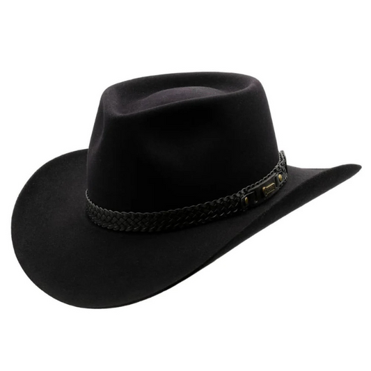 Akubra Snowy River Hat - Black