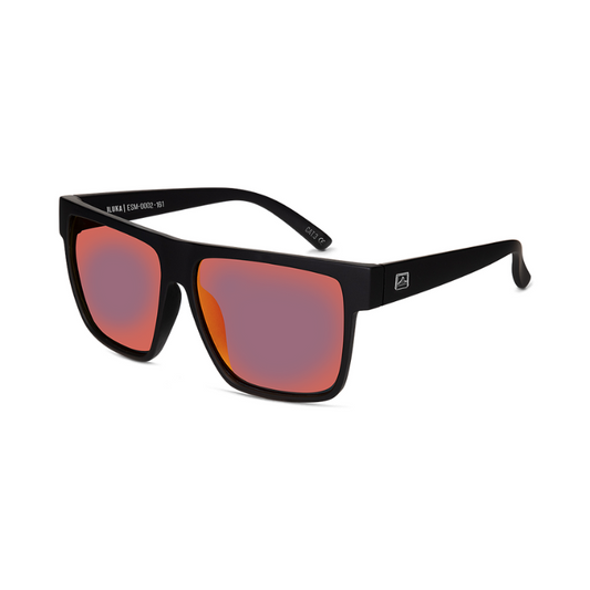 Wollumbin Australia Iluka Mens Sunglasses - Black/Orange