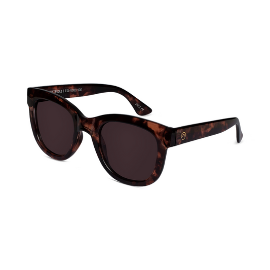 Wollumbin Australia Wategos Womens Sunglasses - Coral/Brown