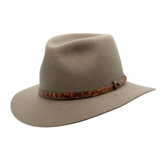 Akubra Banjo Paterson Hat - Heritage Fawn