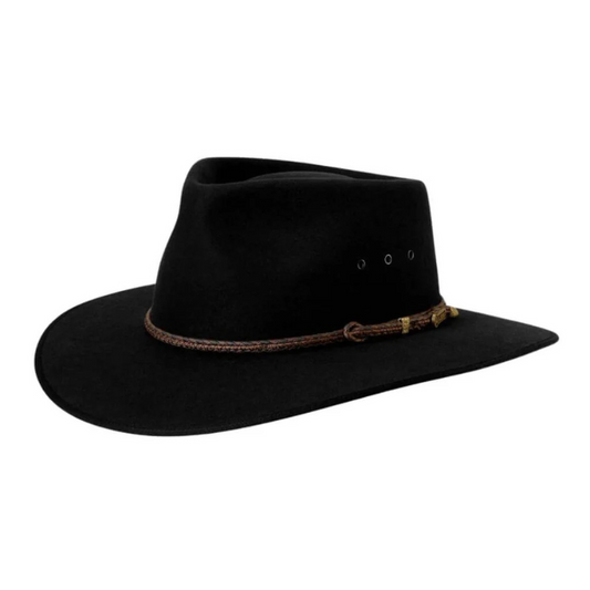 Akubra Cattleman Hat - Black