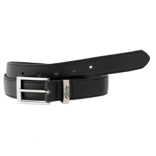 Akubra Leather Dress Belt Sydney - Black