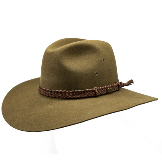 Akubra Riverina Hat - Khaki