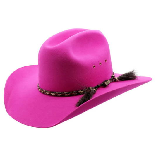 Akubra Rough Rider Hat - Magenta