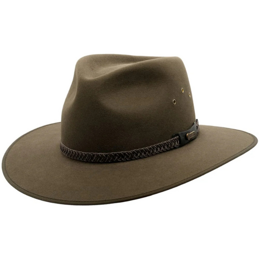 Akubra Tablelands Hat - Brown Olive