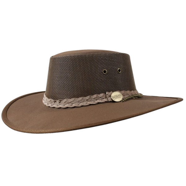 Barmah Hats Canvas Drover Hat 1057BE / 1057KH / 1057BR / 1057BL