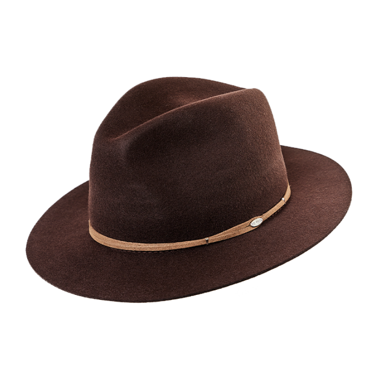 GC Hats Maddox Felt Fedora - Chocolate – Hats By The Hundred