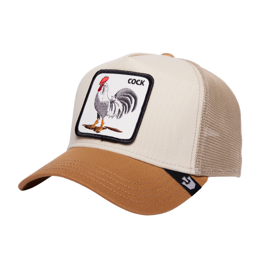 Goorin Brothers V2 All American Rooster Trucker - Khaki