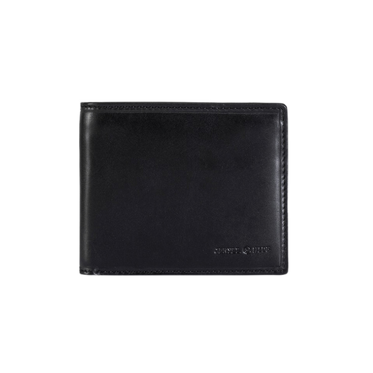 Jekyll & Hide Medium Bifold Wallet With Coin - Black