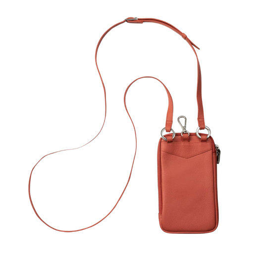 Jekyll & Hide Mobile Phone Pouch With Strap - Apricot