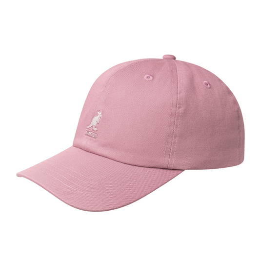 Kangol Washed Baseball Cap - Pepto