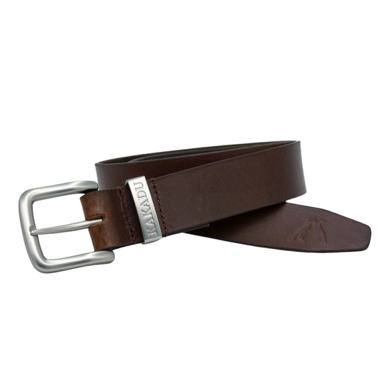 Kakadu Ironbark Belt Single Keeper - Cognac