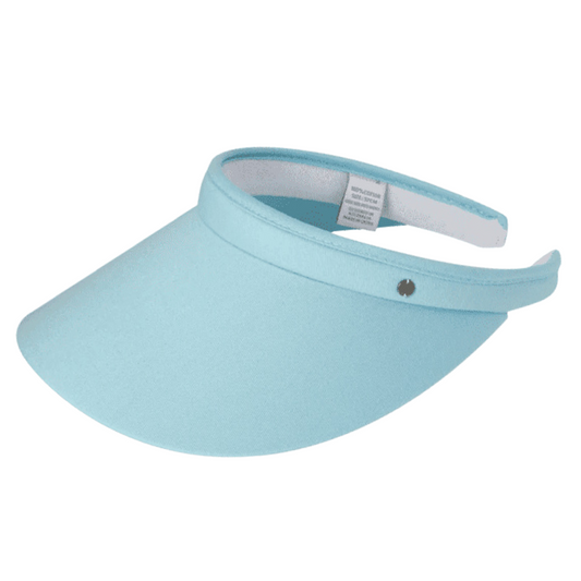 Kooringal Ladies Push On Visor Ellen - Sky Blue