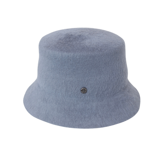 Mossant Paris Ambroise Fur Bucket - Blue