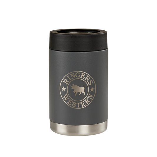 Ringers Western Escape Can Cooler - Charcoal