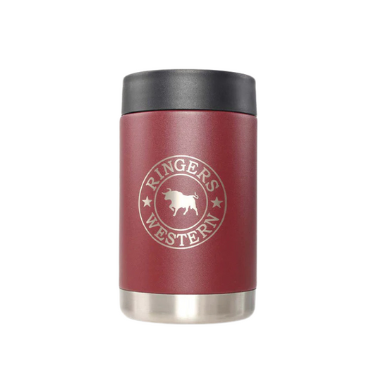 Ringers Western Escape Can Cooler - Maroon