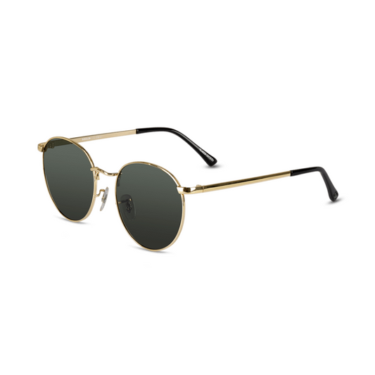 Wollumbin Australia Bangalow Universal Sunglasses - Gold/Green