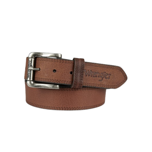 Wrangler Adrian Leather Belt - Coffee