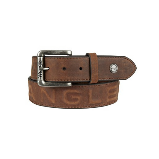 Wrangler Mana Leather Belt - Brown