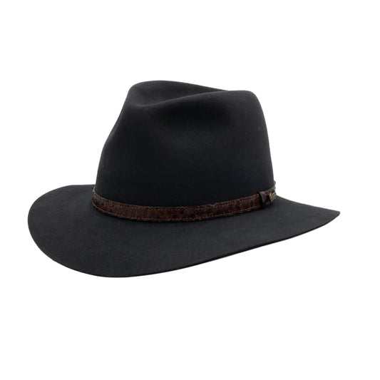 Akubra Banjo Paterson Hat - Graphite Grey