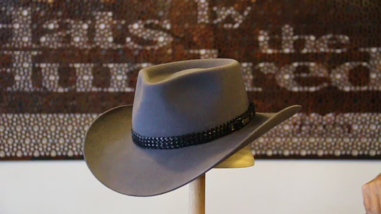 Akubra Snowy River Hat - Glen Grey