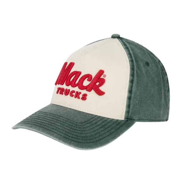 American Needle Mack Trucks Surplus Cap - Ivory/Green – Hats By 
