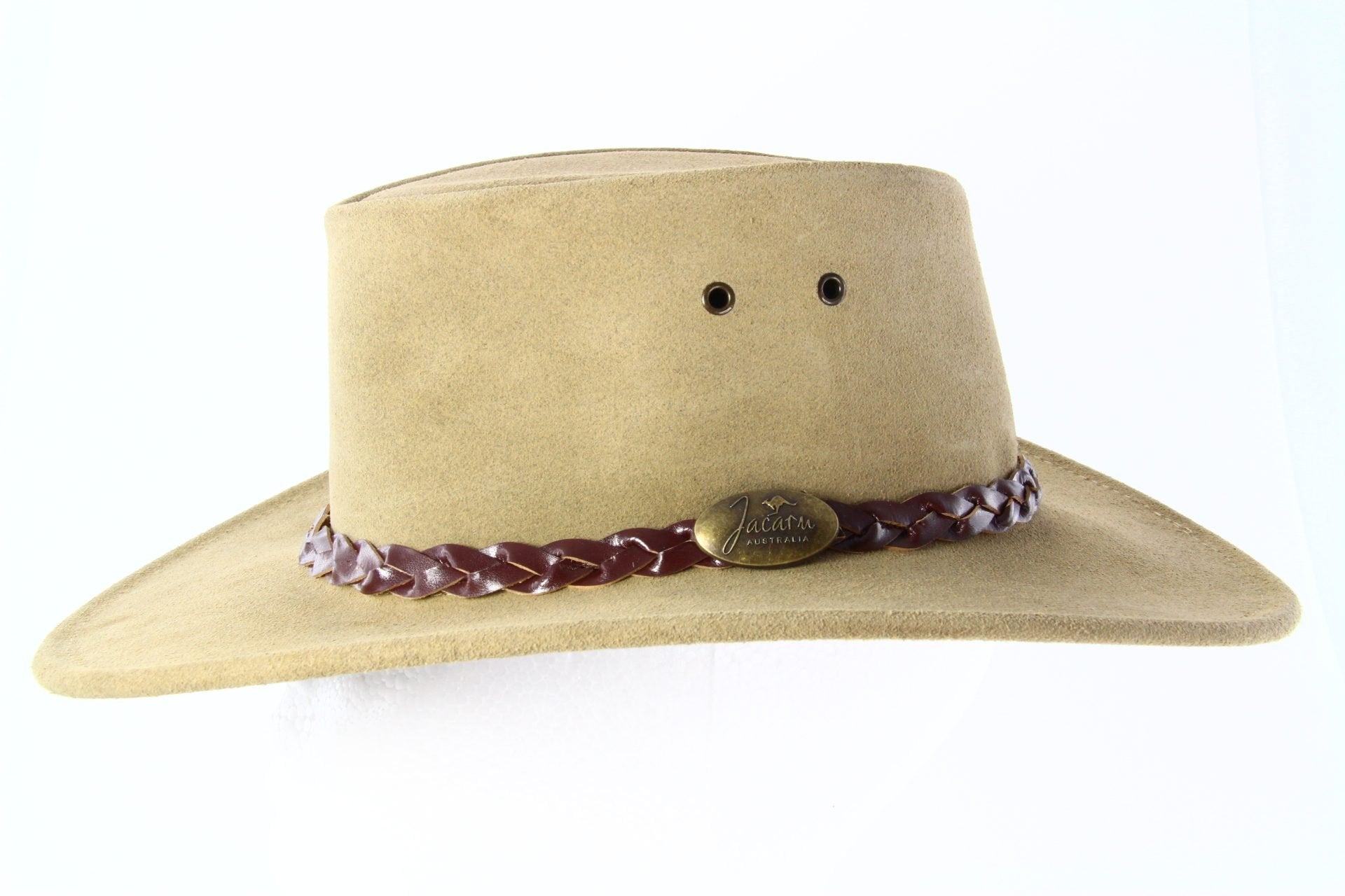 Jacaru Kids Suede Leather Hat Sand Hats By The Hundred