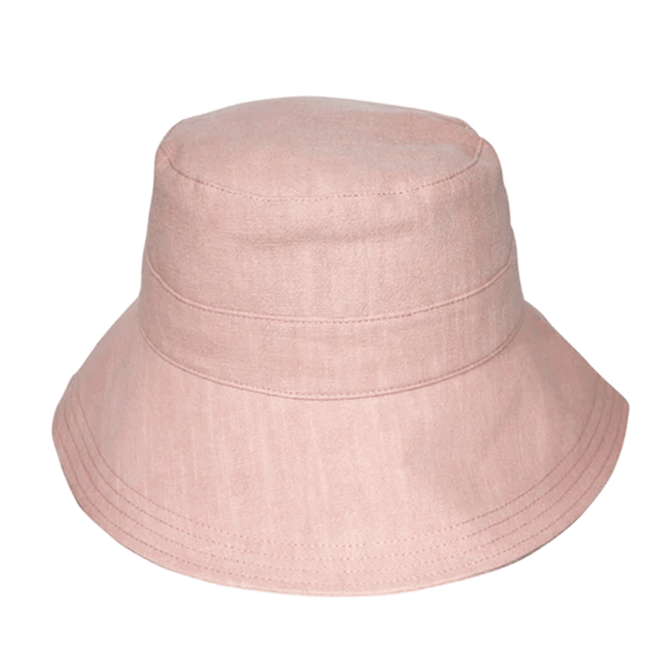 Rigon Fifi Linen Bucket Hat - Pink – Hats By The Hundred