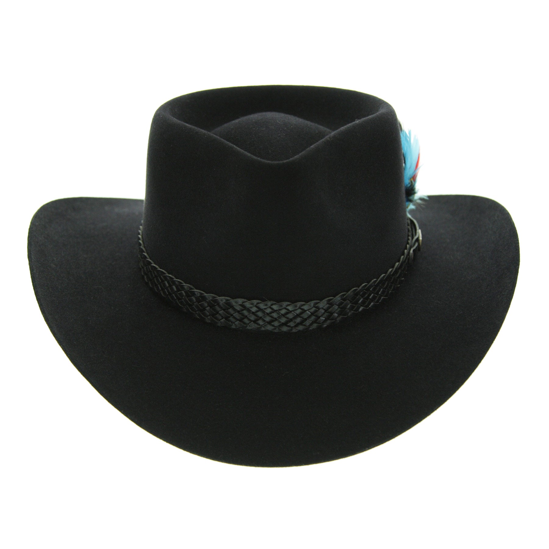 Akubra snowy river hat black on sale